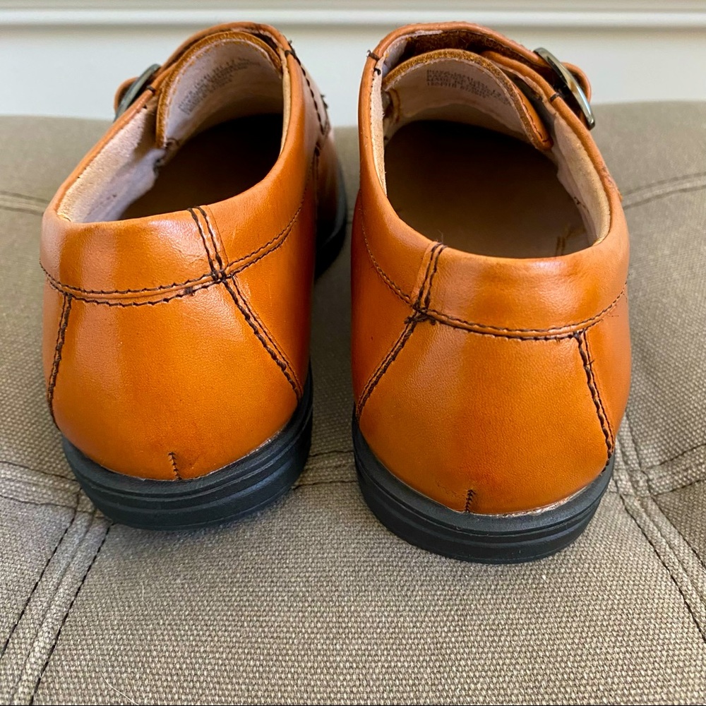 Florsheim Boy’s Leather Dress shoe Size 12.5 M NWOT Cognac, brand new - Picture 7 of 9
